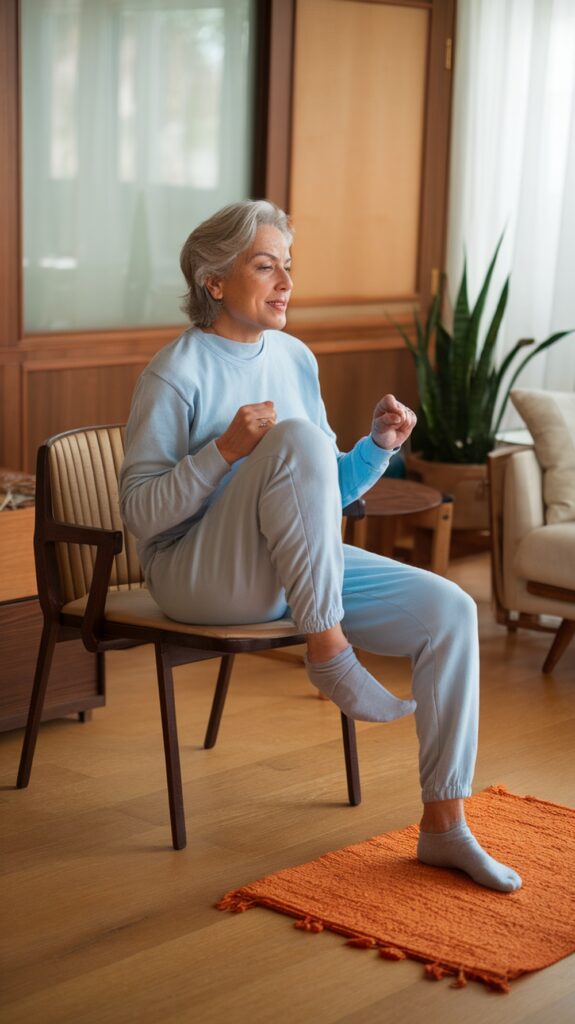 chair exercises for seniors over 50