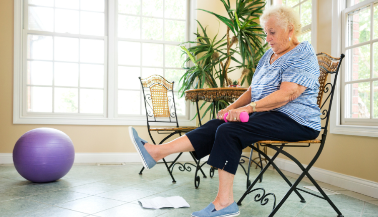 chair exercises for seniors over 50