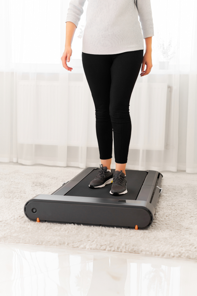 walking pad in home gym